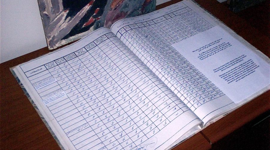 04-06-Baghdad Secret Service Log Book